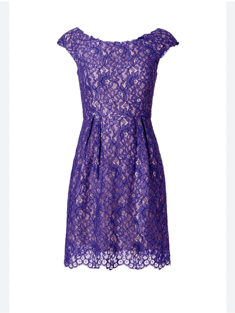 Shoshanna Electric Cecile Lace Dress